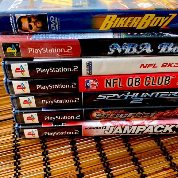 Other - PlayStation 2 games one dvd movie
